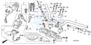 CBF10009 Europe Direct - (ED) drawing HANDLE PIPE/TOP BRIDGE