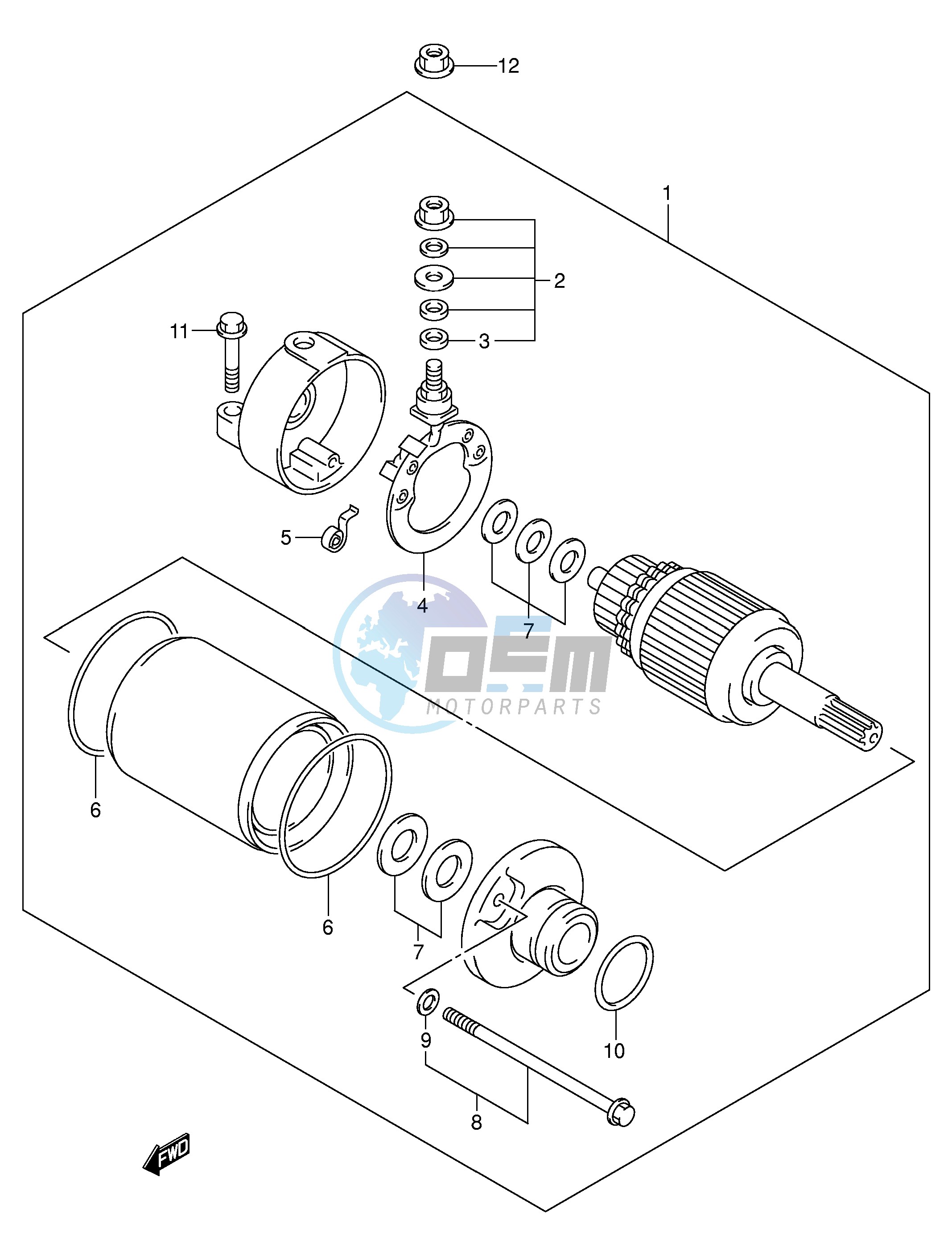 STARTING MOTOR