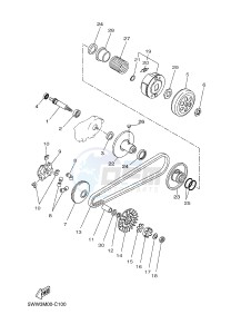 CW50LN BOOSTER (2B6M) drawing CLUTCH