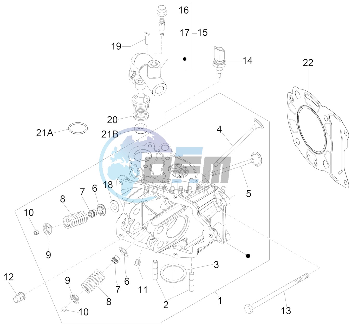 Head unit - Valve