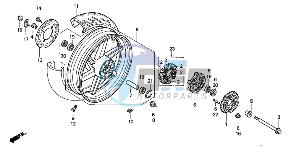 REAR WHEEL