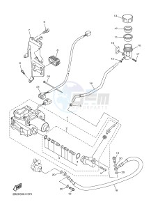 FJR1300-AS (1MD1 1MD2) drawing CLUTCH ACTUATOR