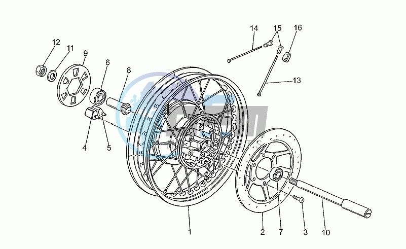 Rear wheel