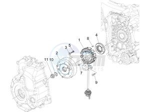 Nexus 250 SP e3 (UK) UK drawing Flywheel magneto