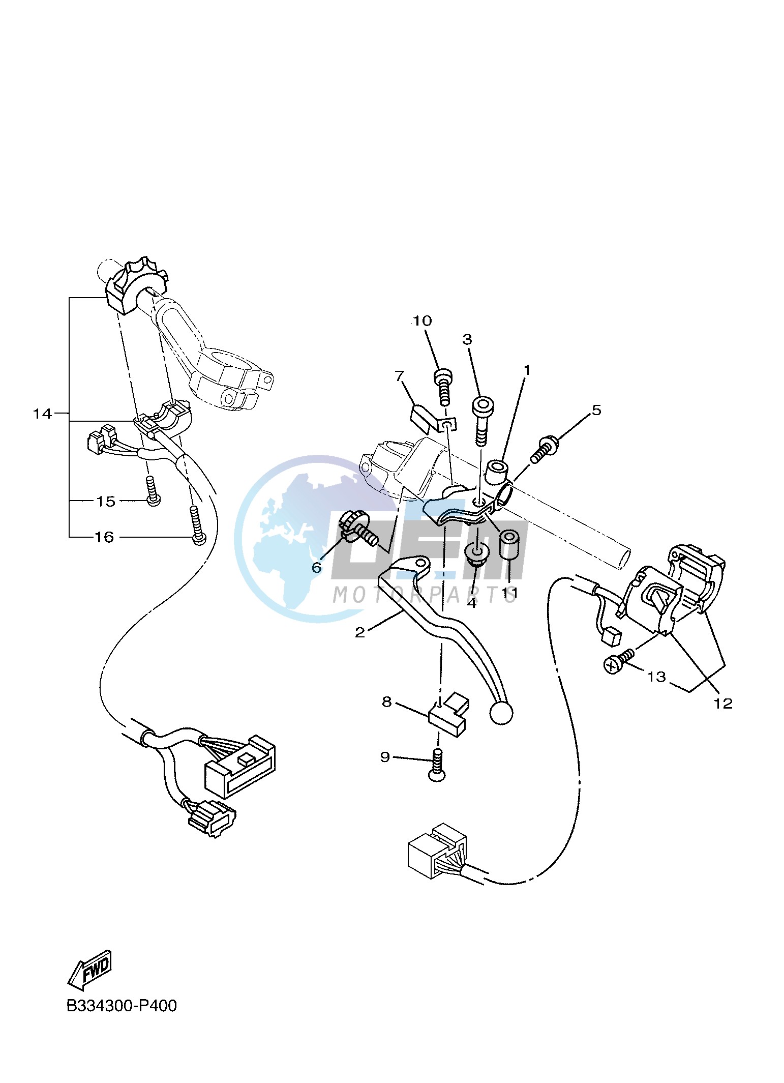 HANDLE SWITCH & LEVER