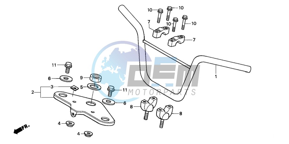 HANDLE PIPE/TOP BRIDGE