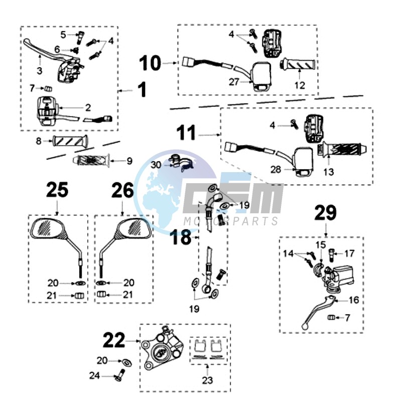 BRAKE SYSTEM BRAKE CALIPER BLACK