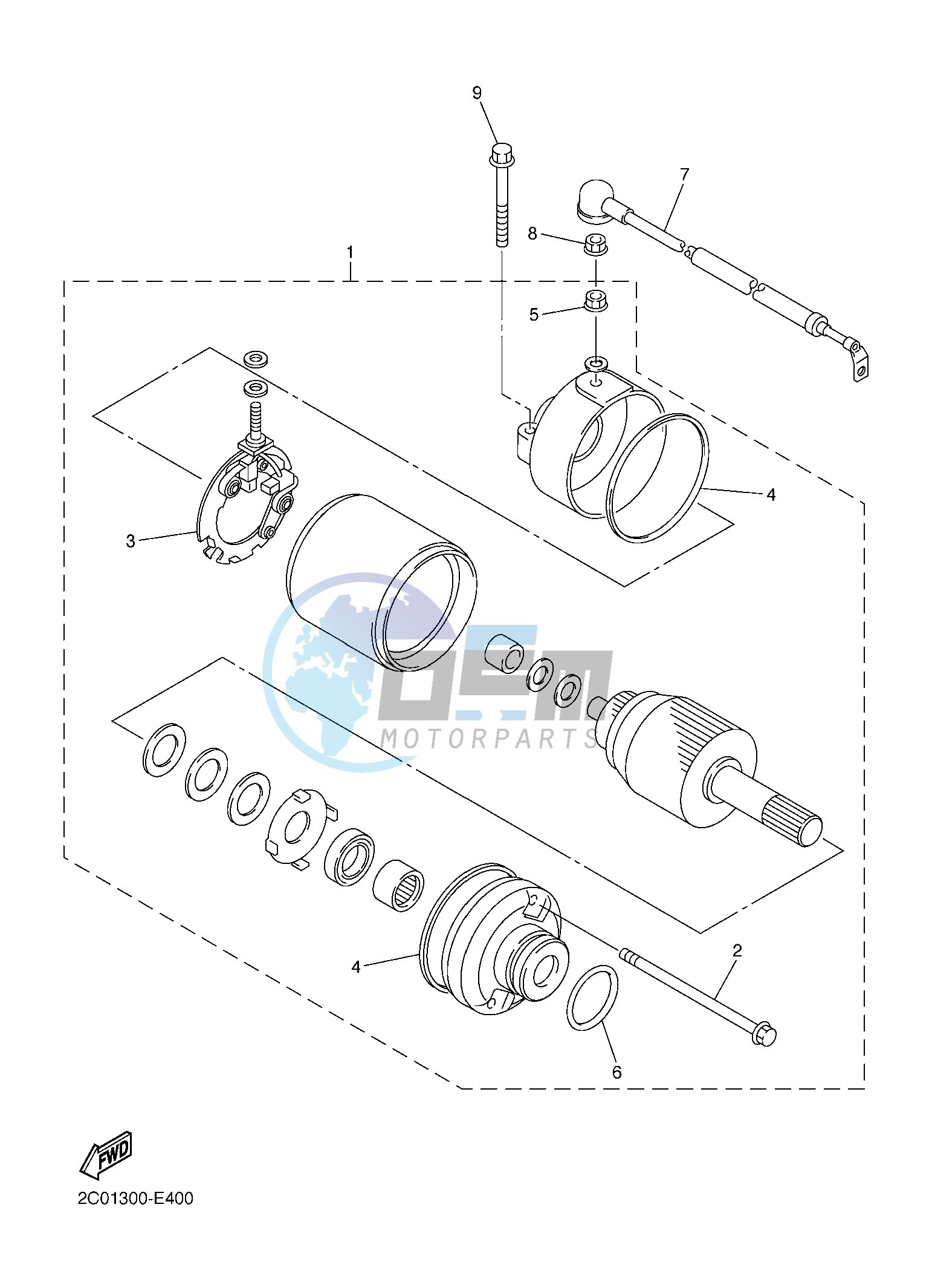 STARTING MOTOR