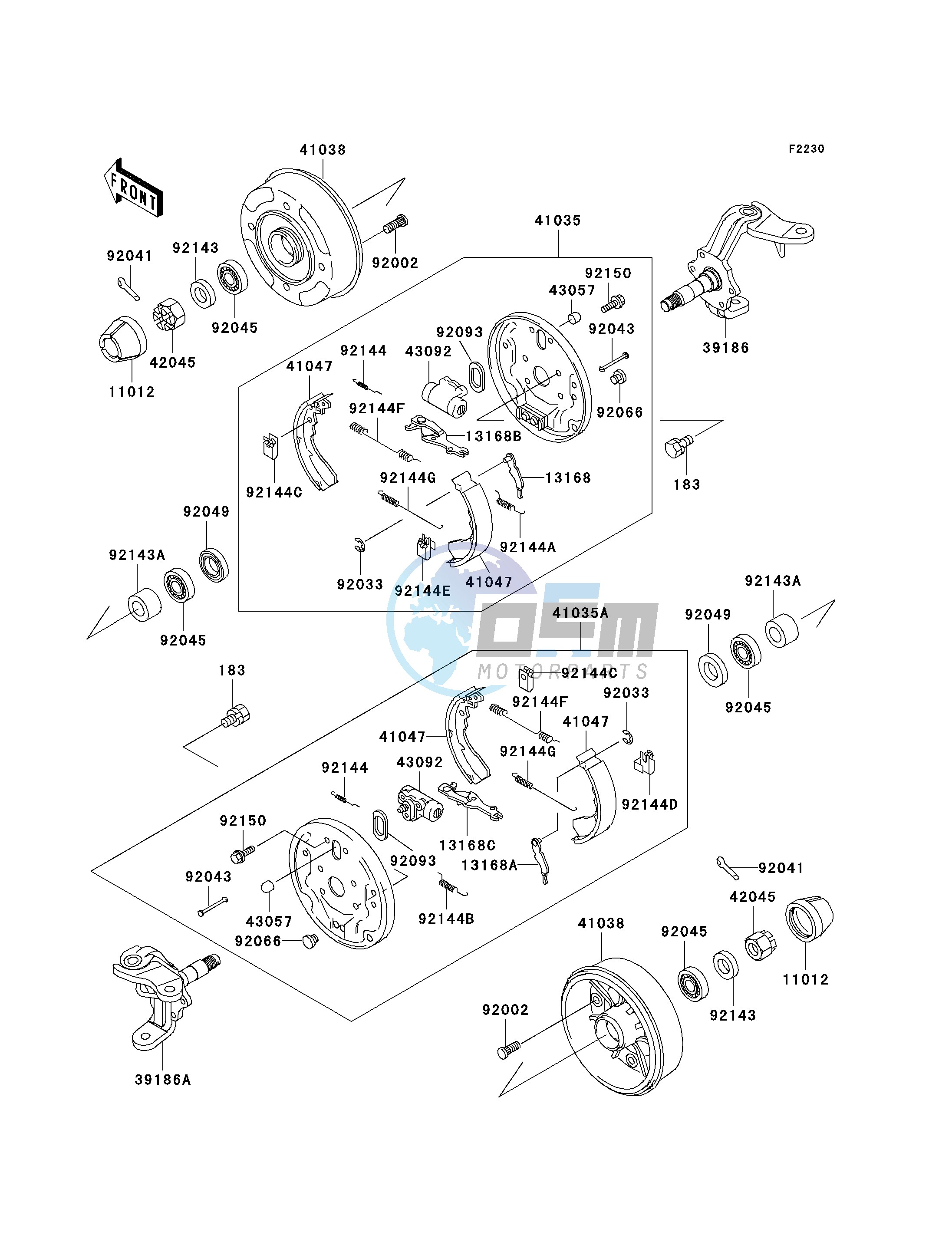 FRONT HUBS_BRAKES