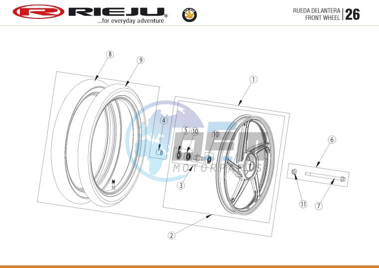 FRONT WHEEL