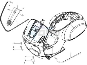 LXV 50 2T drawing Front shield