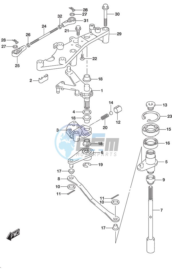 Clutch Shaft