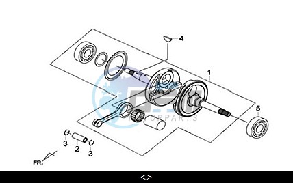 CRANK SHAFT COMP