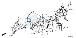 NSC110E Vision 110 - NSC110E UK - (E) drawing FRONT COVER/INNER COVER