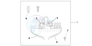 ST1300A drawing MIRROR DEFLECTOR