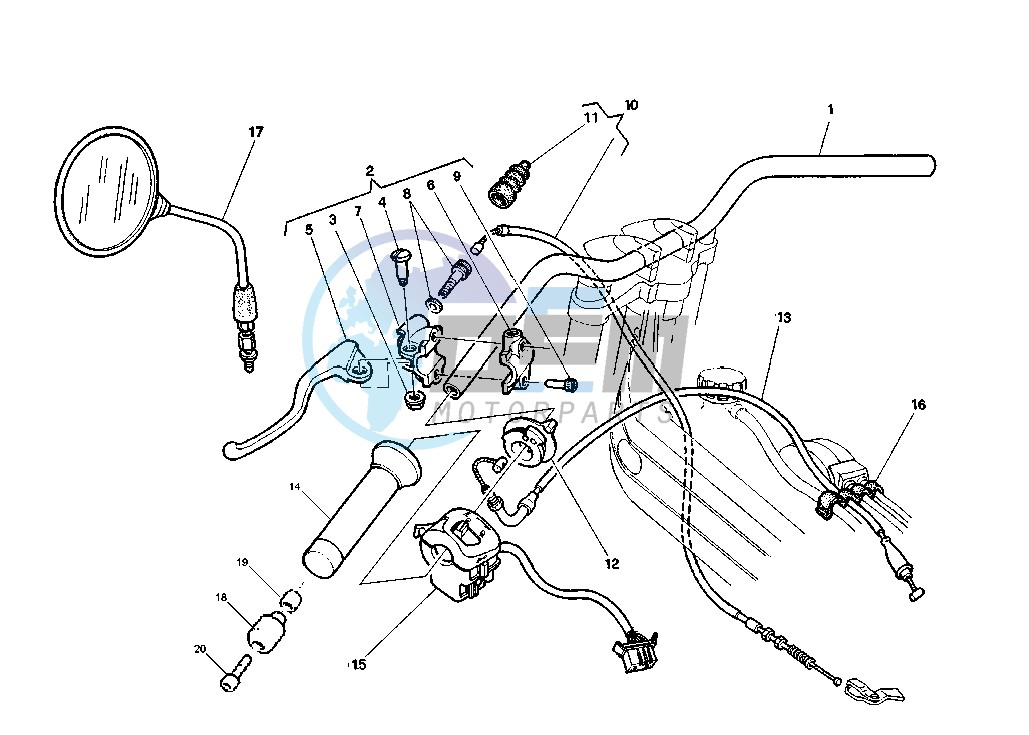 HANDLEBAR LEFT CONTROLS