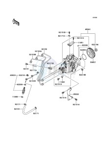 MULE_4010_DIESEL_4X4 KAF950FDF EU drawing Fuel Injection