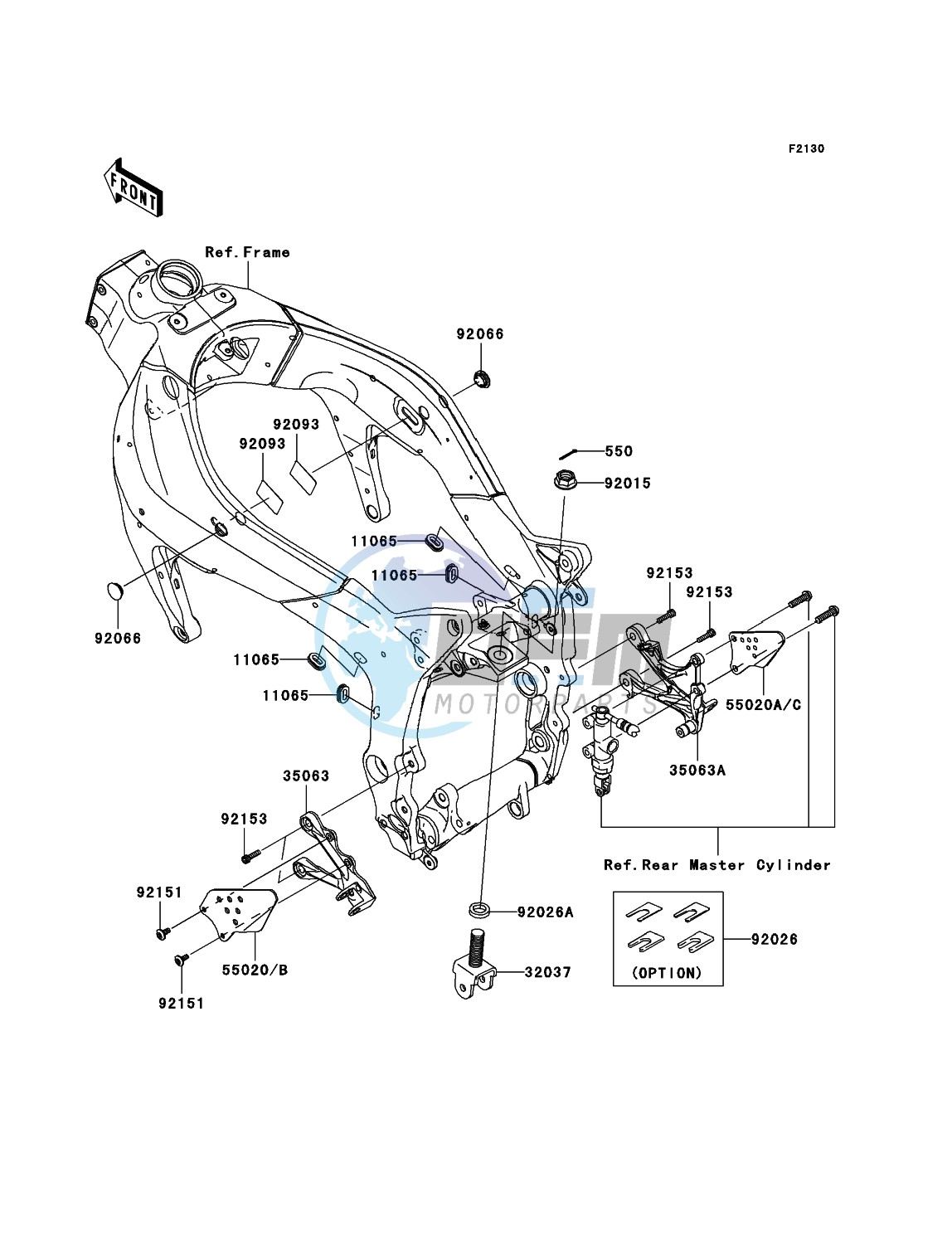 Frame Fittings(Front)