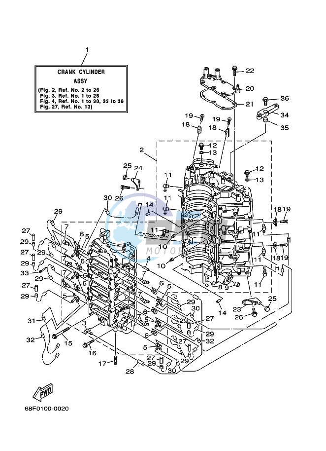 CYLINDER--CRANKCASE