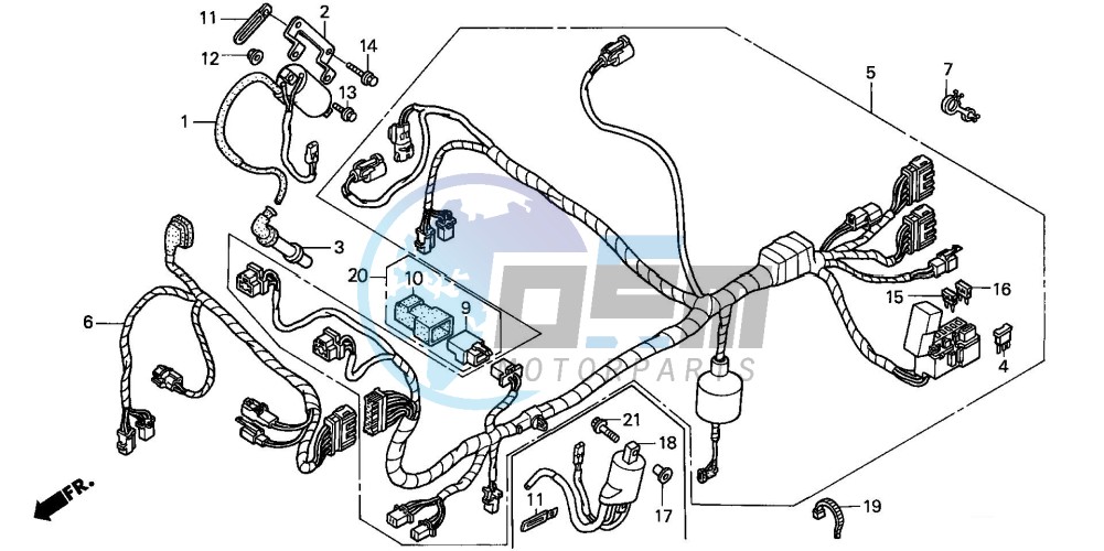 WIRE HARNESS (FRONT)