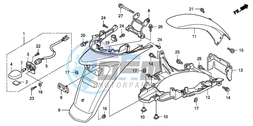 REAR FENDER