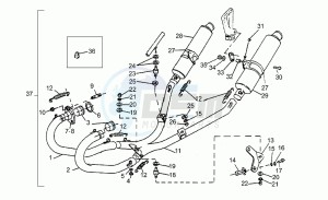 Sport 1100 Carburatori Carburatori drawing Booster kit