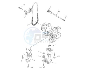 FZ8-NA 800 drawing OIL PUMP