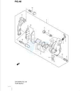 DR125SML 0 drawing FRONT CALIPER