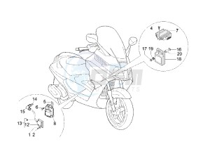 X8 125 drawing Ignition Electrical Devices