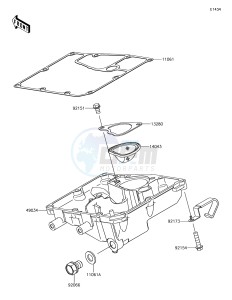 NINJA 650 EX650KJFA XX (EU ME A(FRICA) drawing Oil Pan