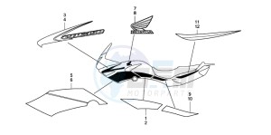 CBF150SH drawing MARK/STRIPE