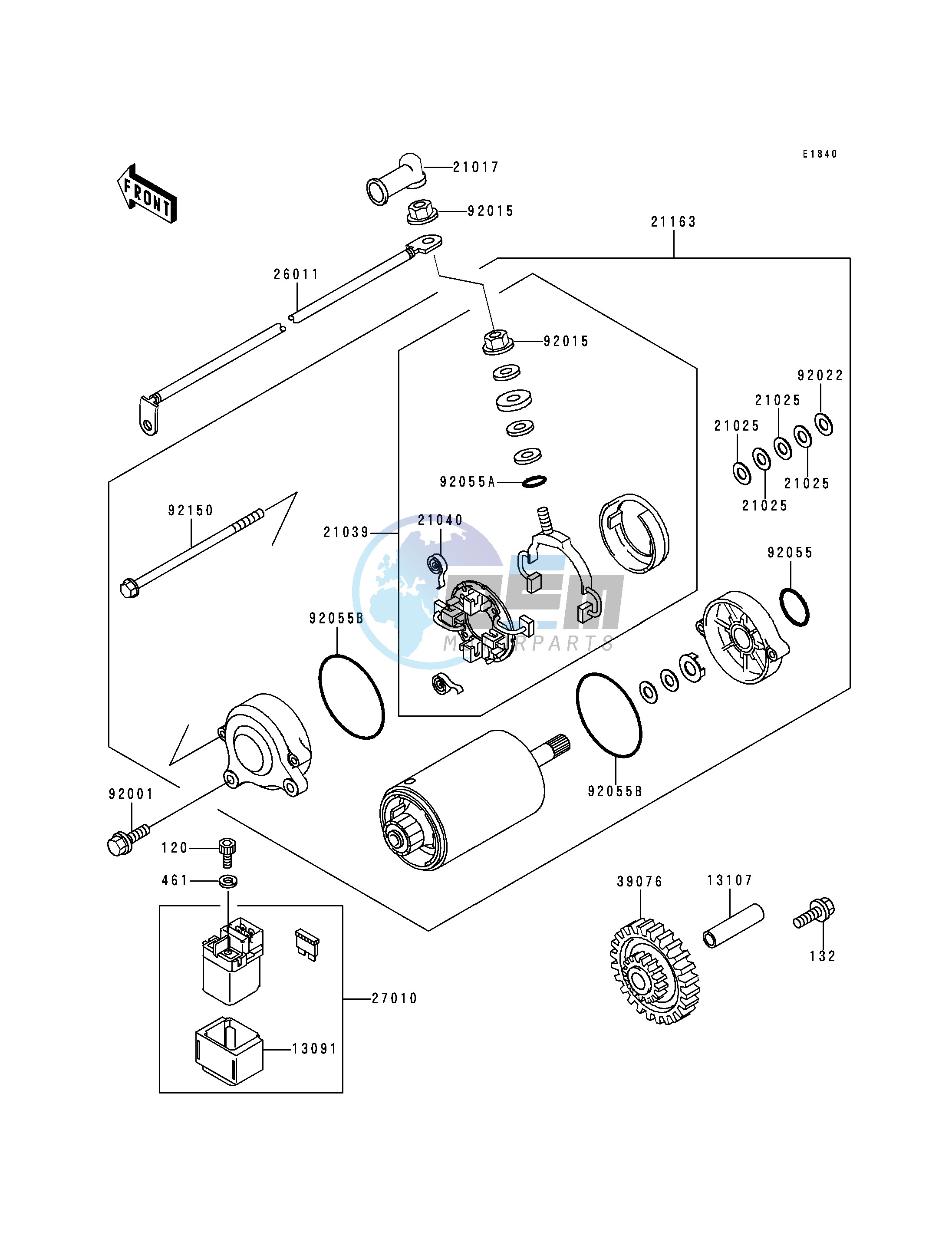 STARTER MOTOR