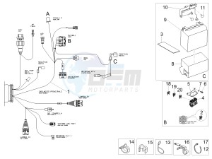 V7 III Special 750 e4 (EMEA) drawing Rear electrical system