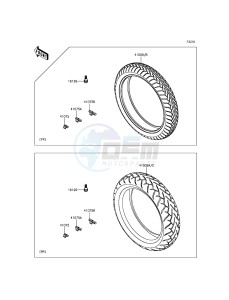 VULCAN S ABS EN650BGF XX (EU ME A(FRICA) drawing Tires