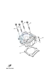 YFM700FWAD YFM70GPHK (B4FJ) drawing CYLINDER