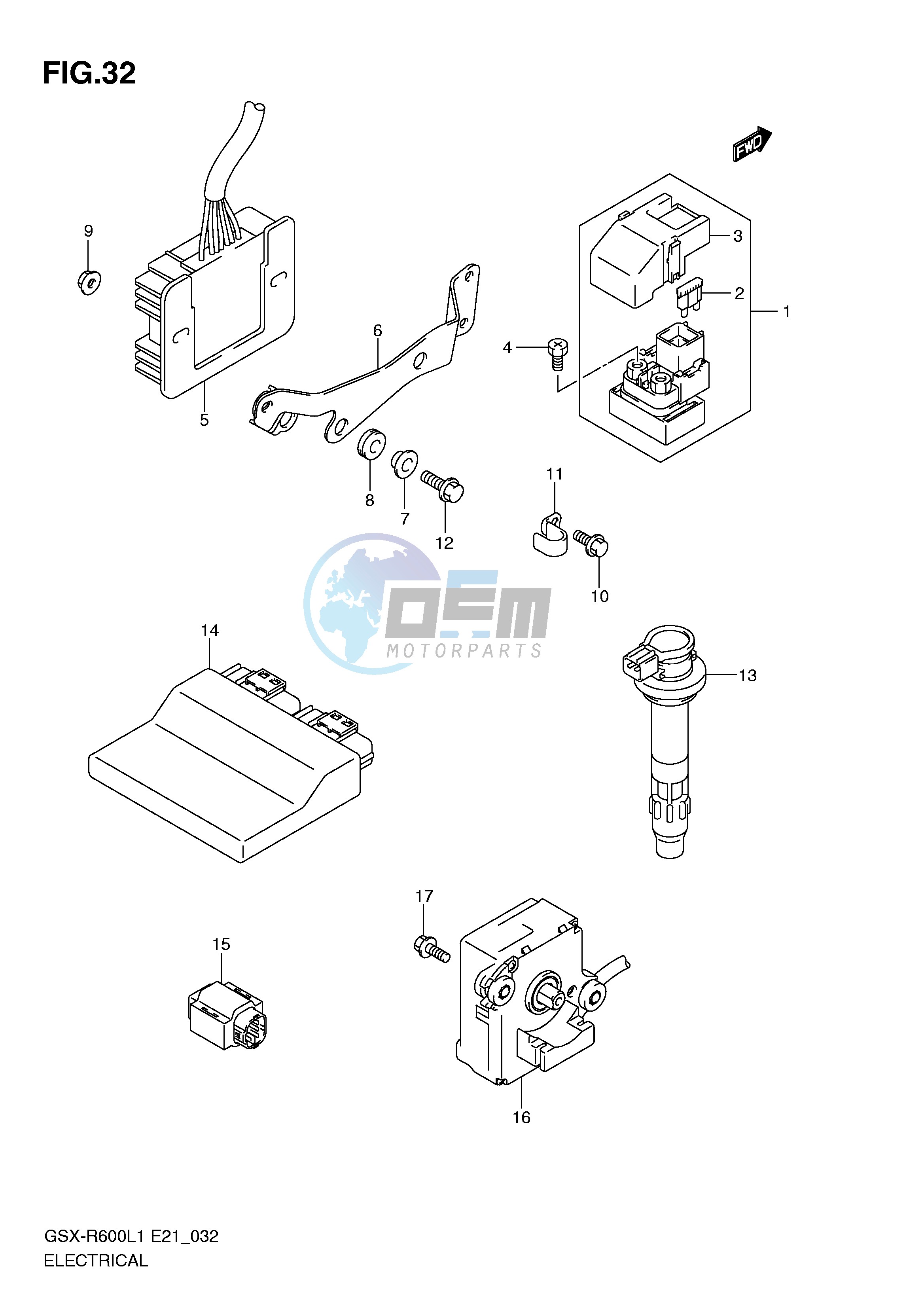 ELECTRICAL (GSX-R600L1 E24)