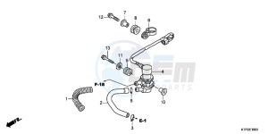 SH125RB drawing SOLENOID VALVE