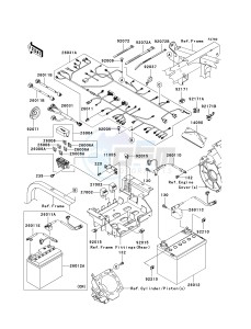 KRF 750 L [TERYX 750 FI 4X4 LE SPORT MONSTER ENERGY] (L9F-L9FA) L9FA drawing CHASSIS ELECTRICAL EQUIPMENT