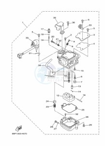 FT25FETL drawing CARBURETOR