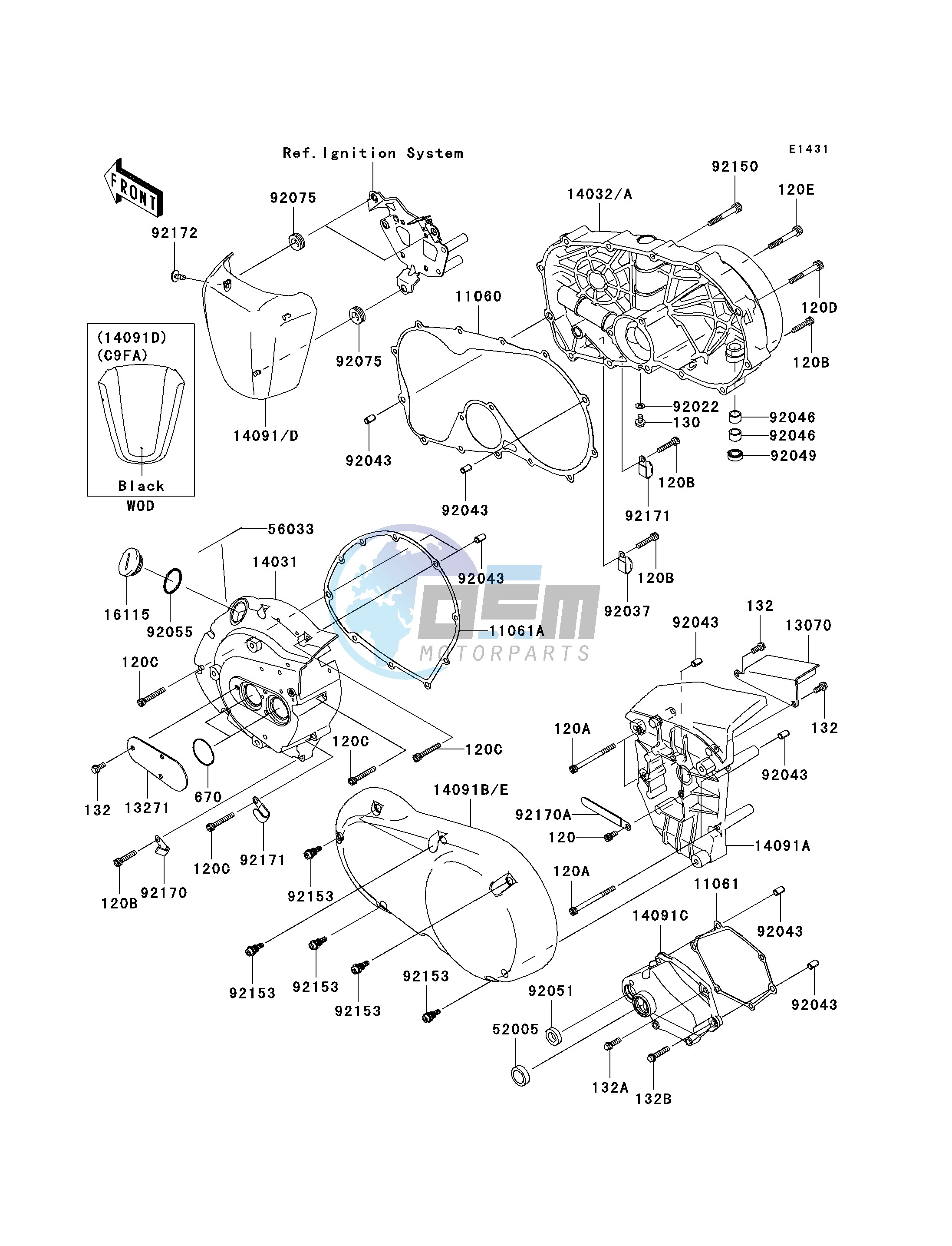 ENGINE COVER-- S- -