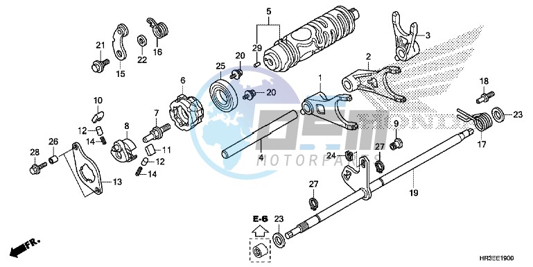 GEARSHIFT FORK (TRX420FA1/ FA2)