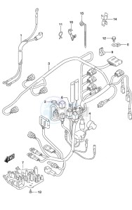 DF 25A drawing Harness Remote Control