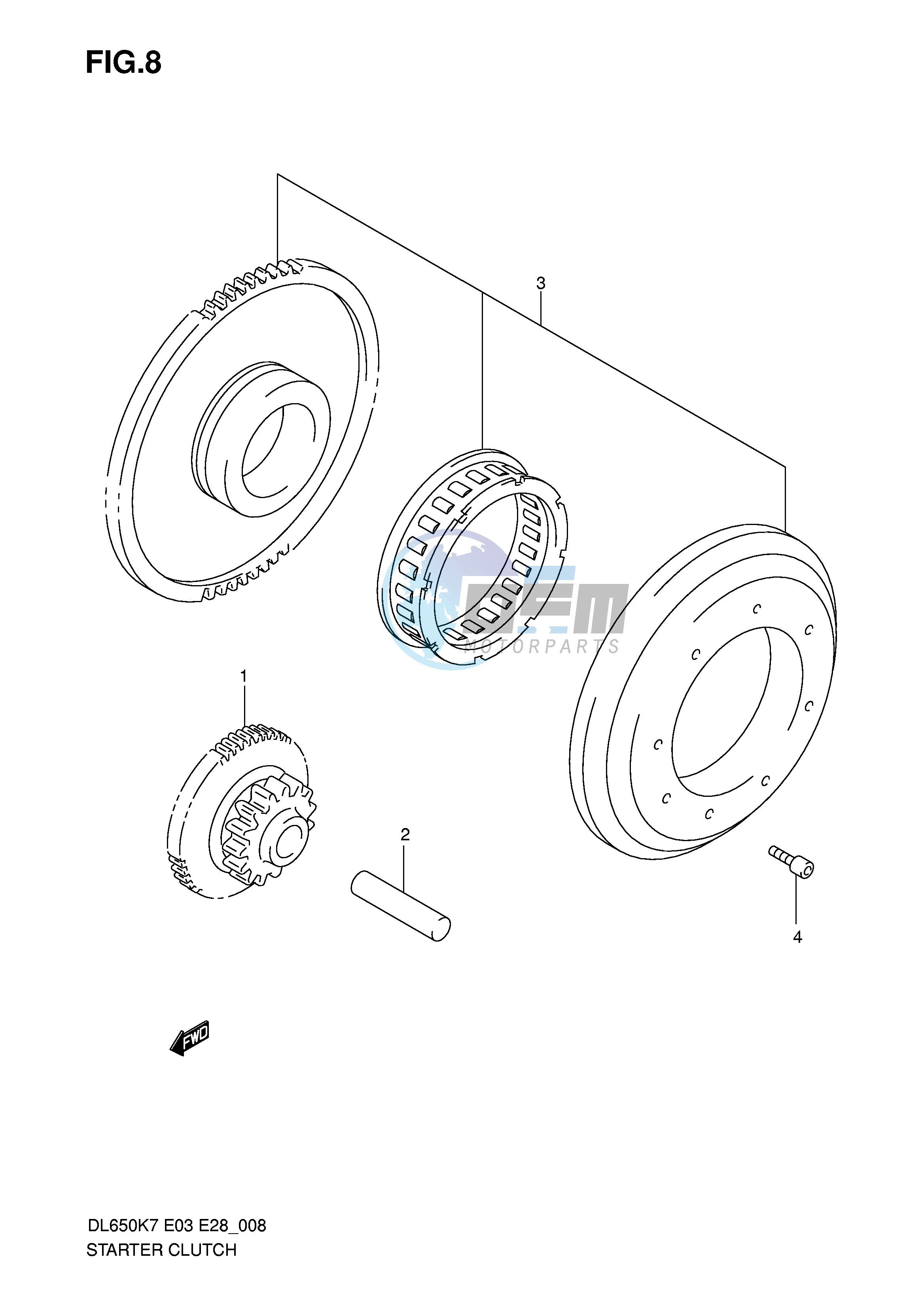 STARTER CLUTCH