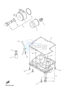 FZ8-N FZ8 (NAKED) 800 (2SH7) drawing OIL CLEANER