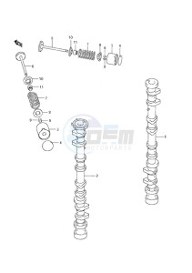 DF 115 drawing Camshaft