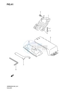 GSR600 (E2) drawing HOLDER