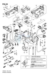 AN400 (E2) Burgman drawing WIRING HARNESS (IMOBI) (AN400AL1 E19)