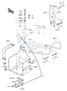 KZ 440 B (B1) drawing BATTERY CASE_ELECTRO BRACKET -- 81 B2- -