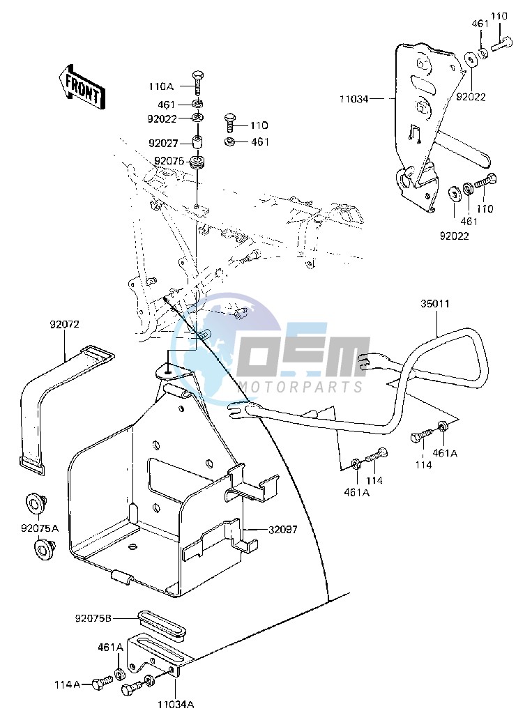 BATTERY CASE_ELECTRO BRACKET -- 81 B2- -