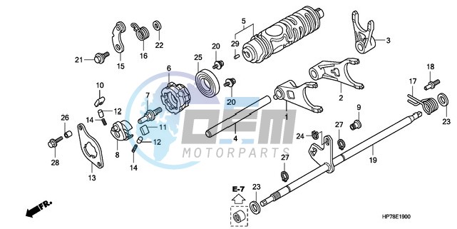 GEARSHIFT FORK